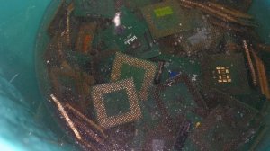 Сколько золота в 780 Процессорах? Gold from 780 processors