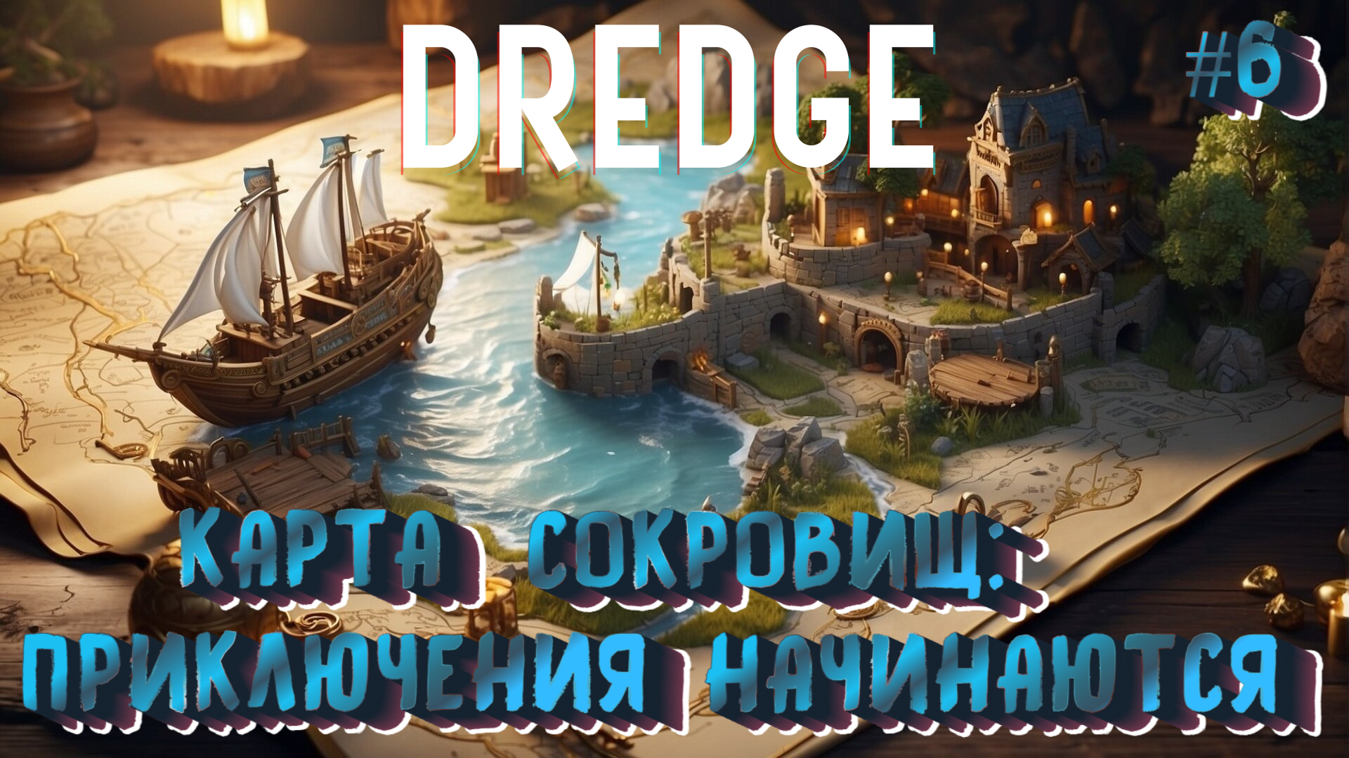 КАРТА СОКРОВИЩ: ПРИКЛЮЧЕНИЯ НАЧИНАЮТСЯ - #6 DREDGE Прохождение