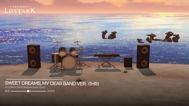 [로스트아크] Sweet Dreams, My dear Band ver. (1hr) | BGM смотреть онлайн