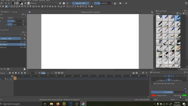 How To Animate For Free On Computer (Krita 5.0) смотреть онлайн