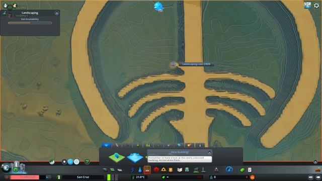 HOW TO CREATE PALM JUMEIRAH IN CITY SKYLINES || CITIES SKYLINES GAMEPLAY смотреть онлайн
