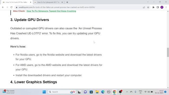 How To Fix Lords Of The Fallen An Unreal Process Has Crashed UE LOTF2 Error смотреть онлайн