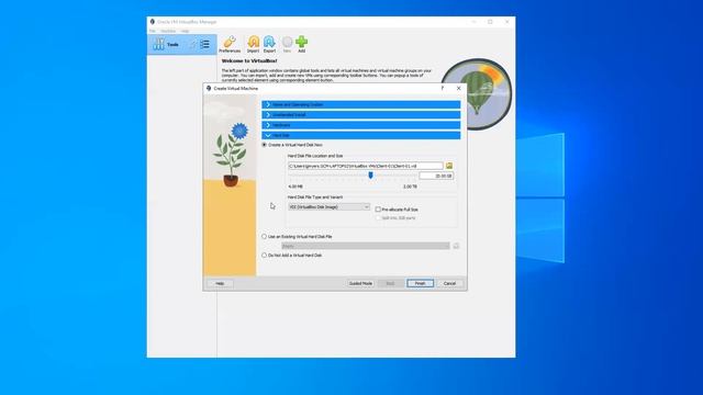 Oracle VM VirtualBox Manager (VM Allocation) смотреть онлайн