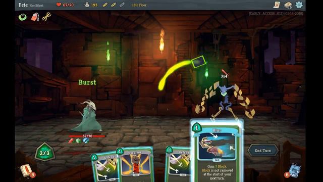 Slay the Spire - The Silent: Some nice cards but missing damage Deck - смотреть онлайн