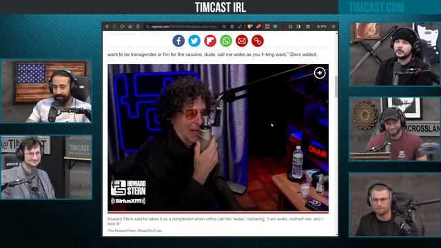 Howard Stern PANICS, BEGS To Not Get Canceled, Says "I'm Woke, I'm Woke," Gets MOCKED Mercilessly смотреть онлайн