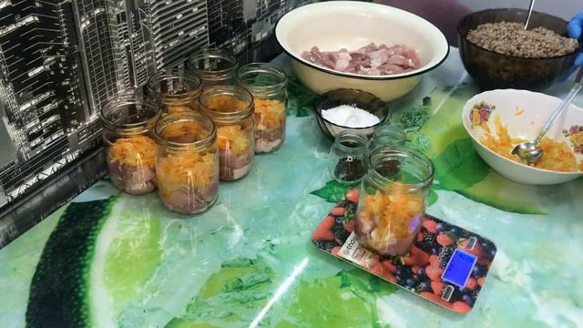 Гречневая каша со свининой/ готовим с автоклавом Wein (Вейн) смотреть онлайн