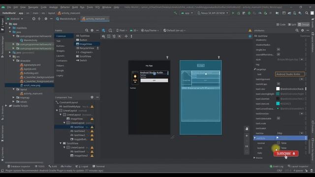 Belajar Android Studio Pemula Kotlin 13 Cara Menggunakan ScrollView смотреть онлайн