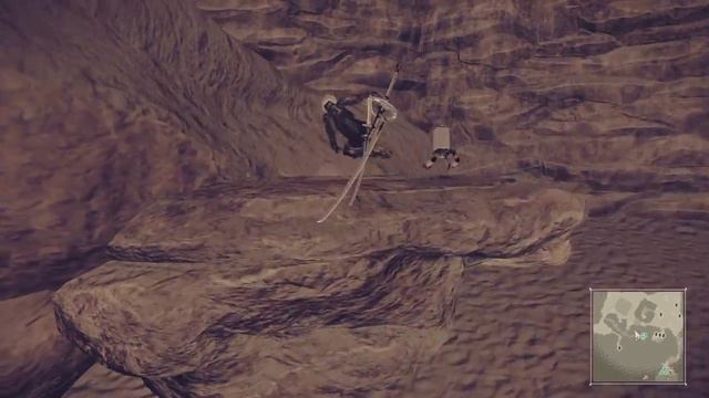 NieR:Automata Emil's memories Desert Lunar Tear location смотреть онлайн