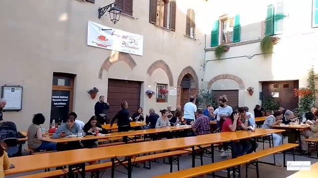 Италия. Тоскана. Кьянчано -Терме. Праздник PICI. смотреть онлайн