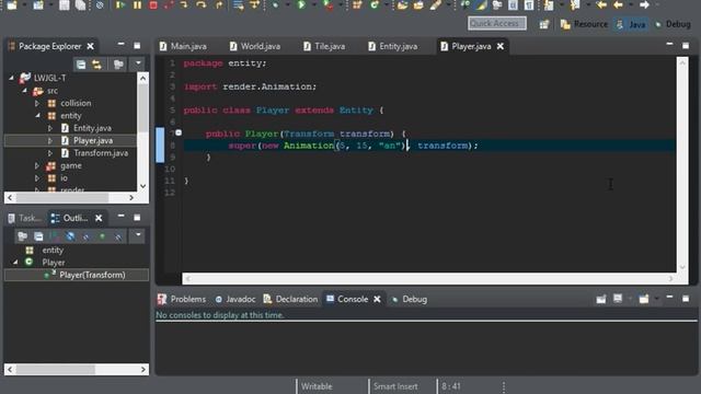 2D Game Development with LWJGL 3: #26: Entities #1 смотреть онлайн