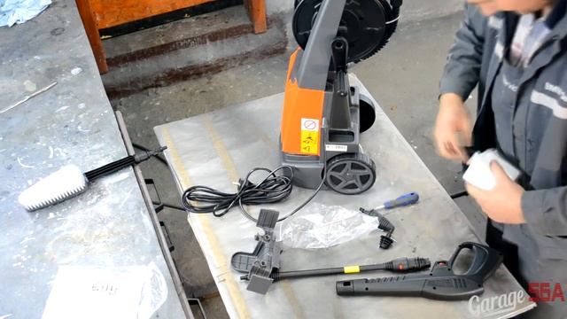 Обзор минимойки Oleo-Mac PW 115 C смотреть онлайн