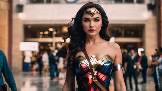 DC World: Captivating Wonder Woman Cosplay Moments At Conventions!  #CosplayAdventures #WonderWoman