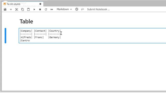 How to insert table in Markdown cell | Jupyter Notebook смотреть онлайн