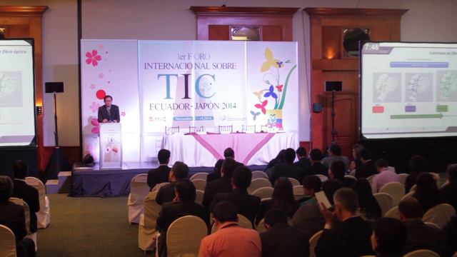 Álvaro Armijos en el Primer Foro Internacional sobre TIC Japón - Ecuador 2014 смотреть онлайн