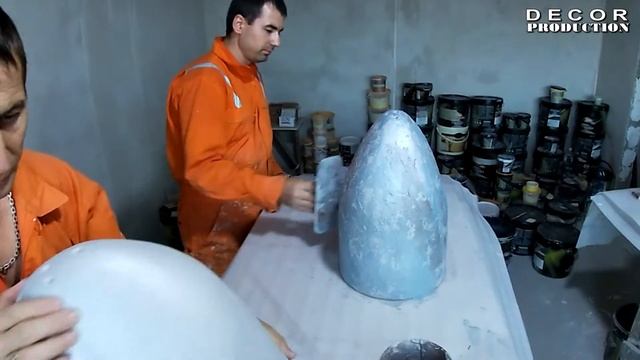 Светильник в декоративной штукатурке. Decorative stucco lamp! смотреть онлайн
