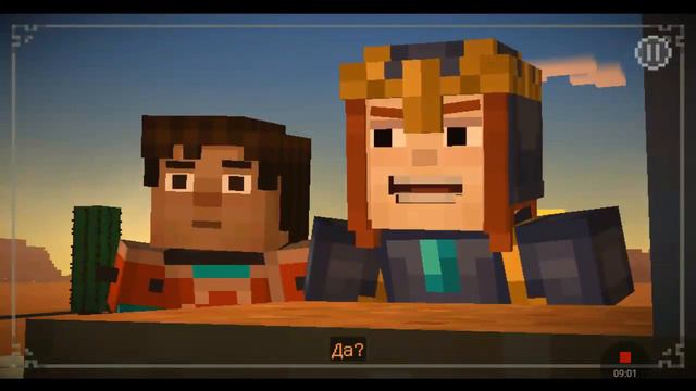 Minecraft:Story Mode. Episode 7. Прохождение от Фёдора. 1)Пустынное начало... смотреть онлайн