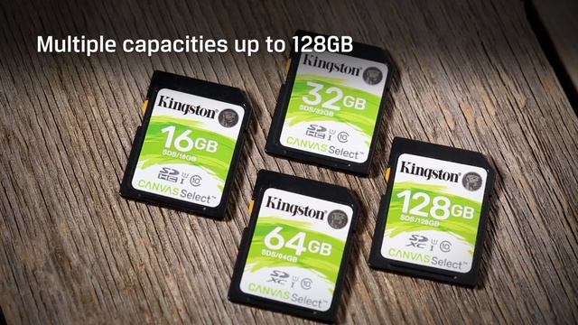 Kingston Canvas Select SD card Product Video смотреть онлайн