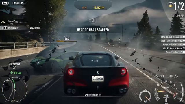 NFS Rivals Turbo Racer Crash смотреть онлайн