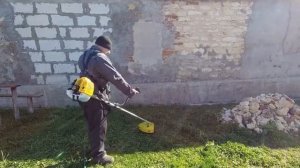 ТРИММЕР CHAMPION Т433S-2 БЕНЗИНОВЫЙ краткий обзор и ТЕСТ!