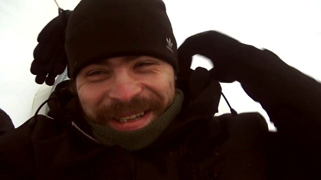 Зимний поход с ночевкой в -30. Борус. Стоянка "Водопады" / Зимняя ночевка смотреть онлайн