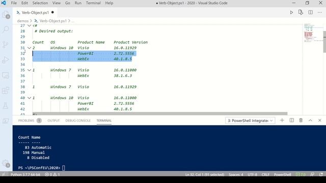 I Compare: PowerShell Edition - Mathias R. Jessen - PSCONFEU 2020 смотреть онлайн