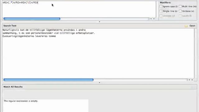 Komodo IDE 6: Rx Toolkit - language-specific regex support смотреть онлайн