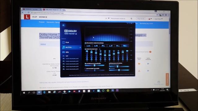 How To Dolby Home Theater V4 On Windows10 @ Lenovo Y50-70
