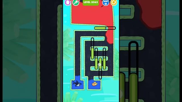 save the fish game// fish rescue game pull the pin game смотреть онлайн