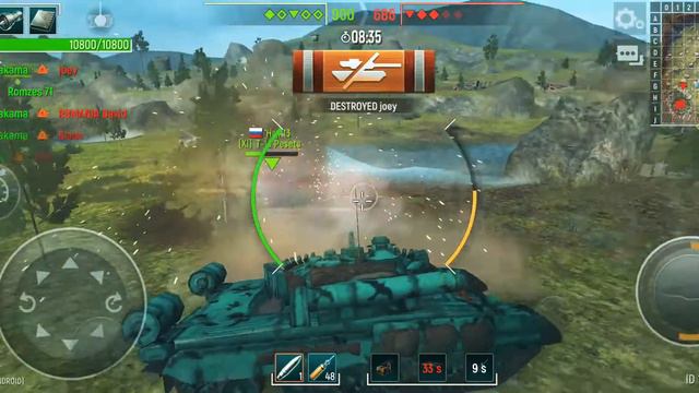 Tank force 2021 12 02 T80 YM1 Bars! Gameplay #1 смотреть онлайн
