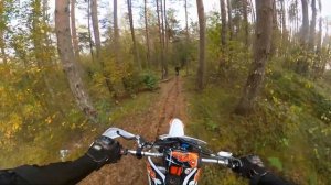 Покатушки на Кайо К6 и Кайо К1. Город Порхов.  Лайт эндуро трасса.