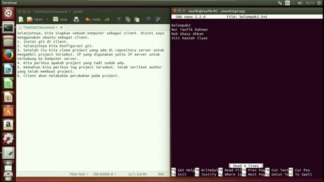 Git Client Server смотреть онлайн