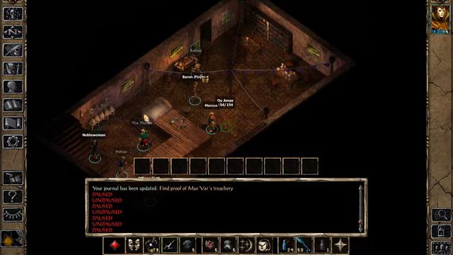 Baldur's Gate 1 & 2 (Enhanced Edition)--Solo Legacy of Bhaal--Part 22 Working Undercover смотреть онлайн