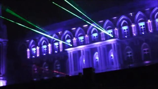 Dance of light, fire, water at 'Circle of Light'. Фестиваль света в Царицыно. смотреть онлайн