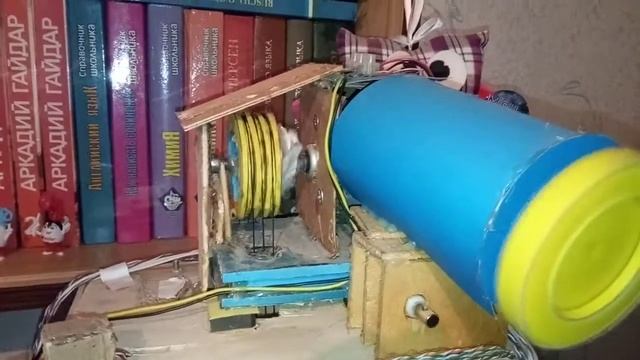 Макет пассажирского лифта. Лебёдка