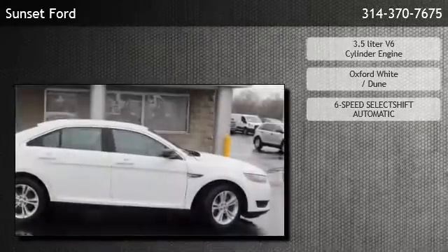 2018 Ford Taurus SE - St. Louis, MO смотреть онлайн