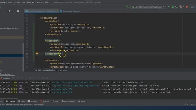 Spring Boot 2 Essentials 46 - Documentação com SpringDoc OpenAPI pt 01 смотреть онлайн