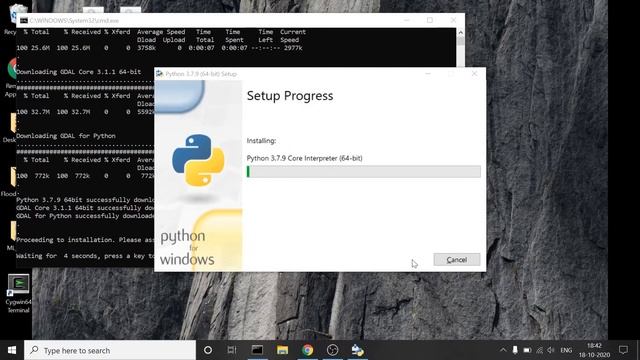 Python & GDAL Installation Automated for Windows смотреть онлайн
