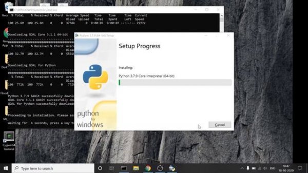 Python & GDAL Installation Automated for Windows