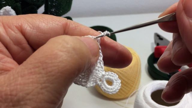 Spiegazione Della Gardenia All'uncinetto