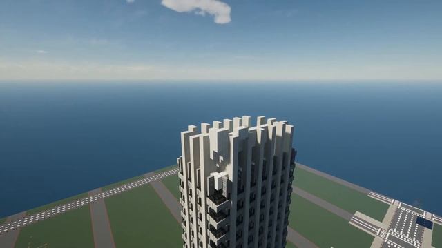 Modern Skyscraper - Minecraft Timelapse | Building New Limesville City #1 смотреть онлайн