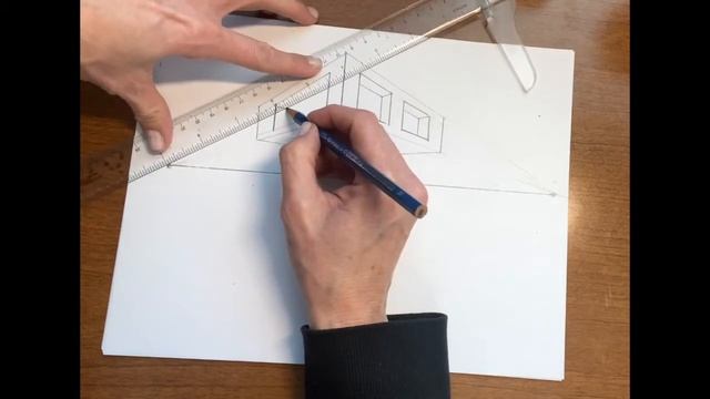 2 Point Perspective shapes with Cut Outs! смотреть онлайн