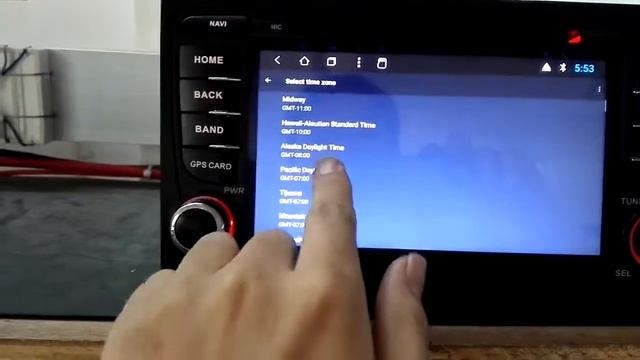 EKIY car multimedia player Time select смотреть онлайн