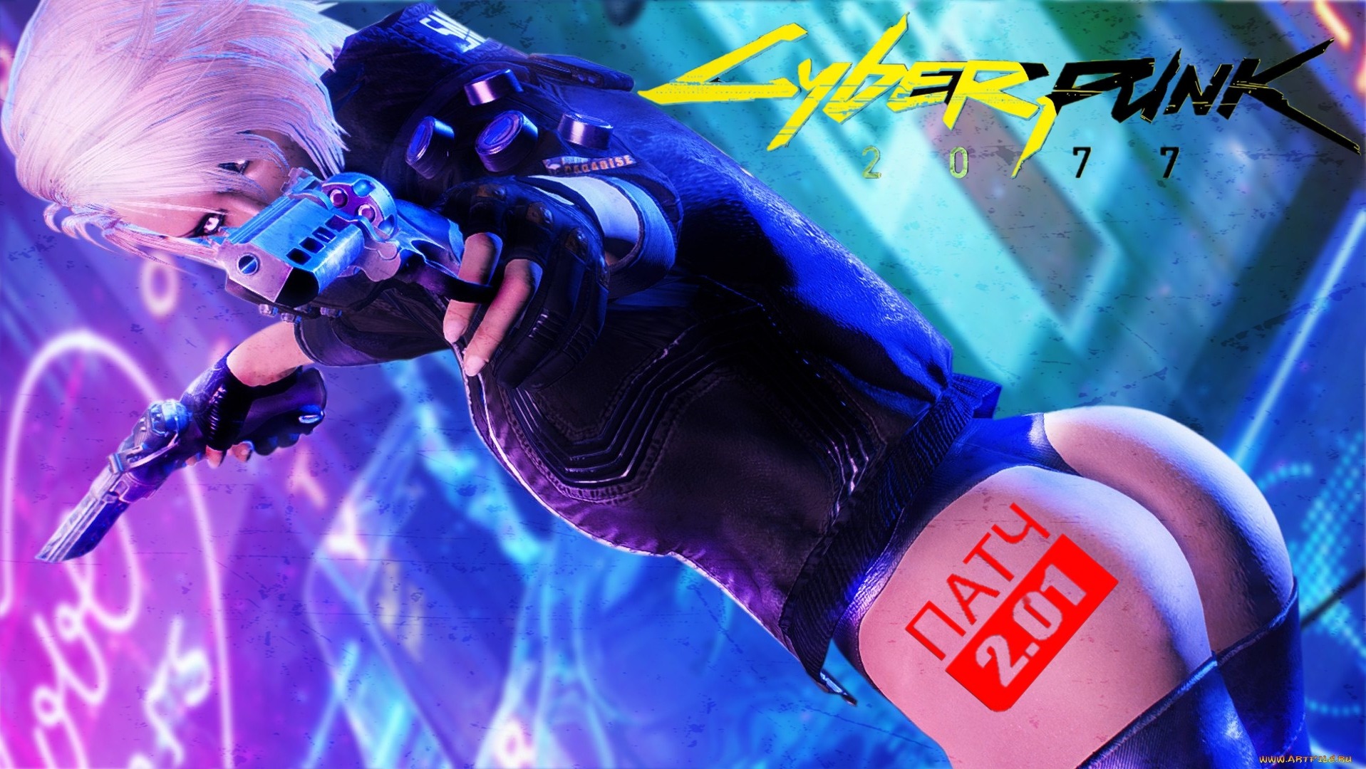 Cyberpunk 2077 Patch 2.01 выполняем побочки смотреть онлайн