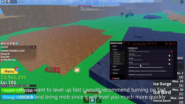 Roblox BloxFruit HoHo Hub New Ui I Auto Farm Auto Raid ESP Random Fruit I PASTEBIN 2022 смотреть онлайн