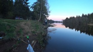 Рыбалка с Ночевкой. Закрепили предыдущий результат. Река Нерль