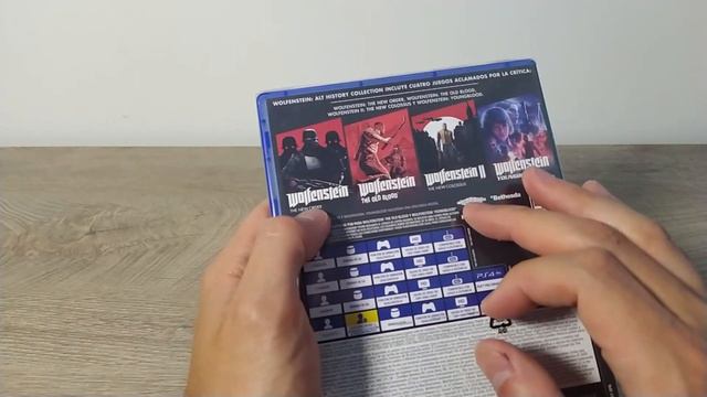 UNBOXING WOLFENSTEIN ALT HISTORY COLLECTION (PS4) - ESPAÑOL