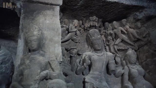 ВОЛШЕБНЫЕ ПЕЩЕРЫ ШИВЫ ОСТРОВ ЭЛЕФАНТА ELEPHANTA CAVES Mumbai ИНДИЯ 93 смотреть онлайн