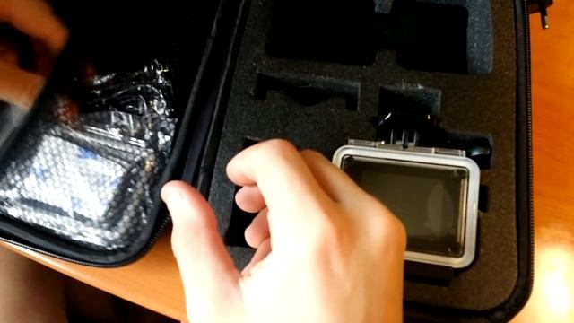 F60 4K ULTRA HD 15fps WiFi Sport-Action Camera Распаковка смотреть онлайн