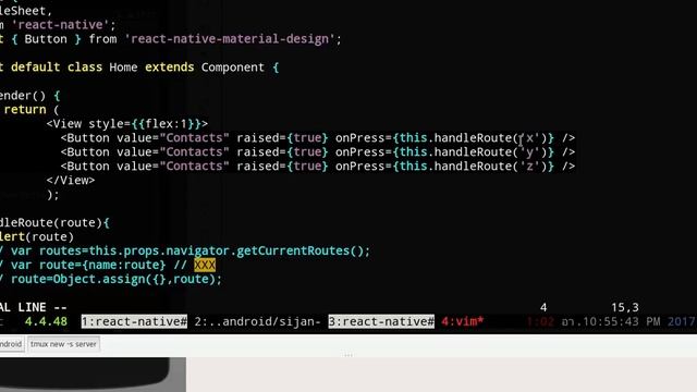 react native on press смотреть онлайн
