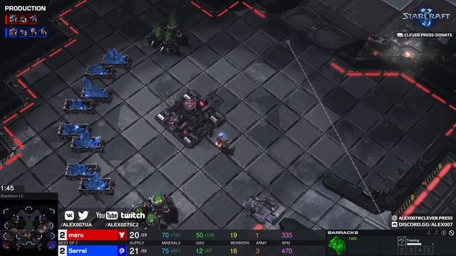 ИХ НЕ ОСТАНОВИТЬ: Матч Года в 4К | Maru vs Serral в финале турнира King of Battles 2 по StarCraft I смотреть онлайн